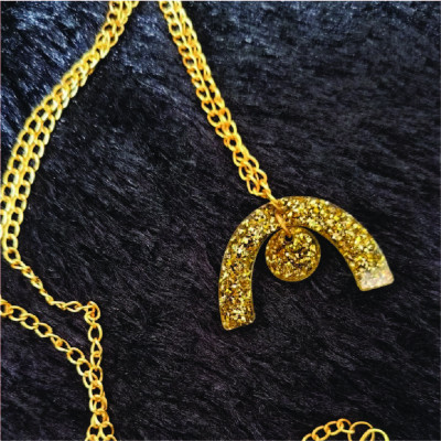 Beautiful Resin Necklace