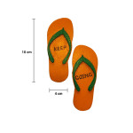 Keep Going Flip-Flop MDF Fridge Magnet