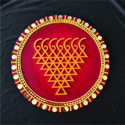 Wall Hanging “Maa Saraswati Yantra”